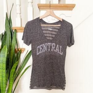 Jansport Women's Gray Central Connecticut T-Shirt Size L